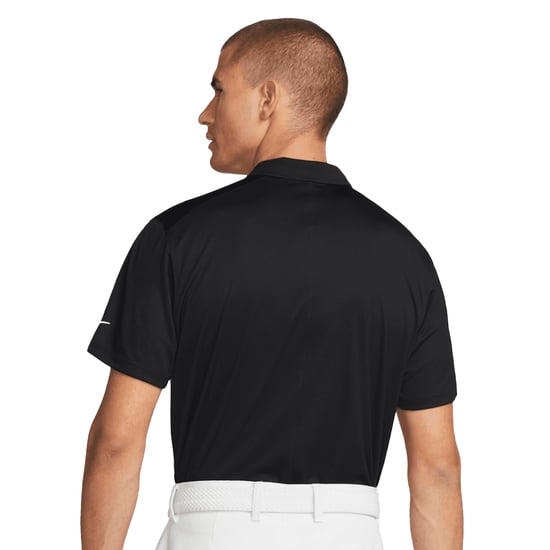 Nike Mens Victory Dri-FIT Polo Shirt (Black/White) - Image 3
