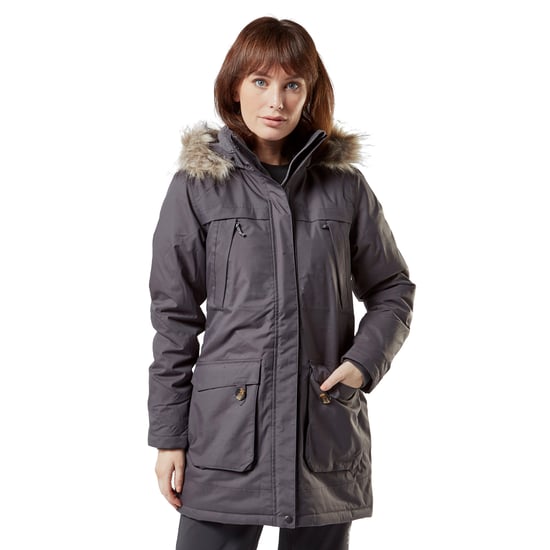 Peter Storm Women's Paloma Waterproof Parka Jacket with Faux Fur Lined Hood, Winter Coat