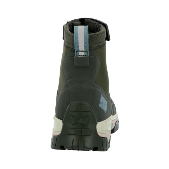 Muck Boots Apex Mid Zip Rubber Moss Wellington Boots - Image 2