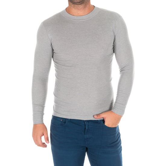 Long-sleeved T-shirt with half-high collar 1625-H man