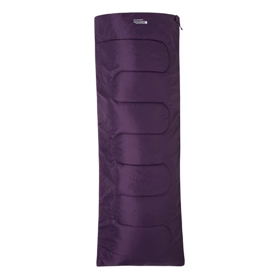 Mountain Warehouse Basecamp 200 Summer Sleeping Bag (Purple) - Image 1