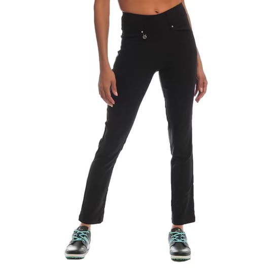 Island Green Womens/Ladies Quick Dry Stretch Trousers (Black) - Image 1