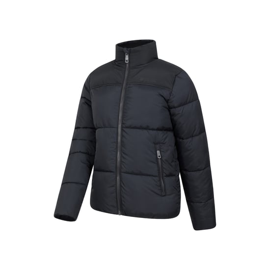 Mountain Warehouse Childrens/Kids Voltage Water Resistant Padded Jacket (Black) - Image 3