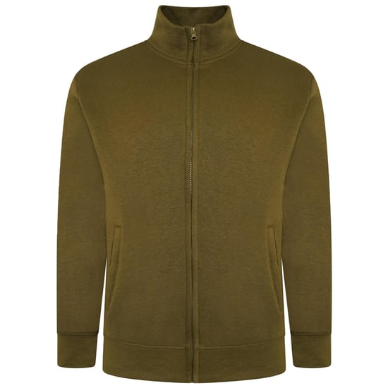 Forge Mens Full Zip Long Sleeve Sweater Big and Tall