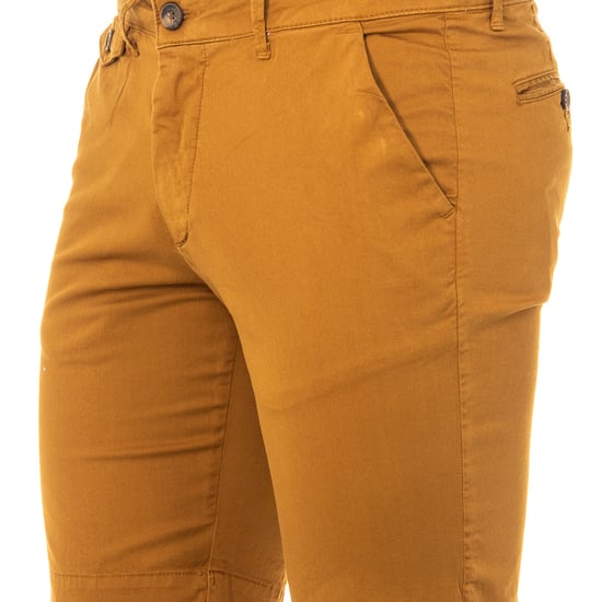 Bermuda shorts with straight cut hems and belt loops LMB008 man