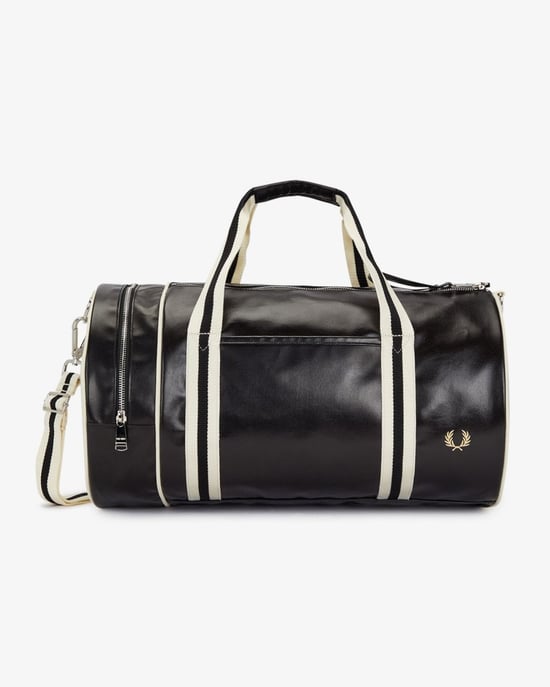 Fred Perry Recycled Polyester Classic Barrel Bag - Image 5