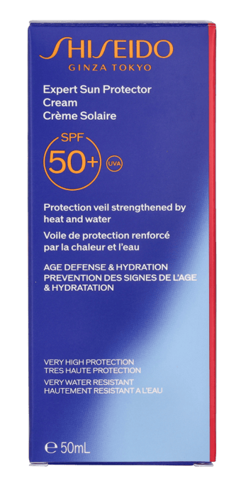 Crema Protectora Solar Facial Expert de Shiseido SPF50+ 50 ml - Image 2