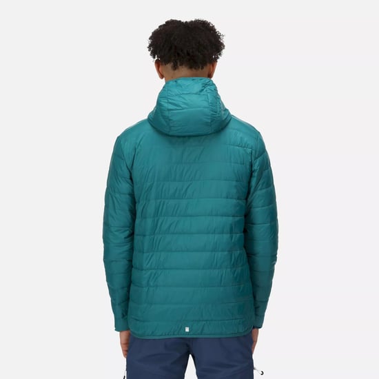 Regatta Mens Hillpack Hooded Lightweight Jacket (Pacific Green)