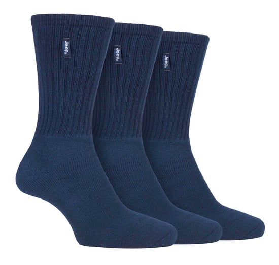 JEEP - 3 Pares de Calcetines de Algodón Vintage para Hombre Acolchados para Botas de Senderismo - Image 1