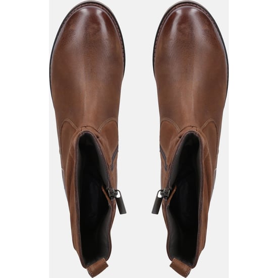 Hush Puppies Emilia Leather Women's Tan Boots - Image 6