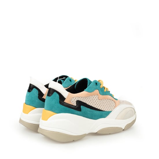 Geox Zapatillas Kirya B de mujer Gris, turquesa - Image 3