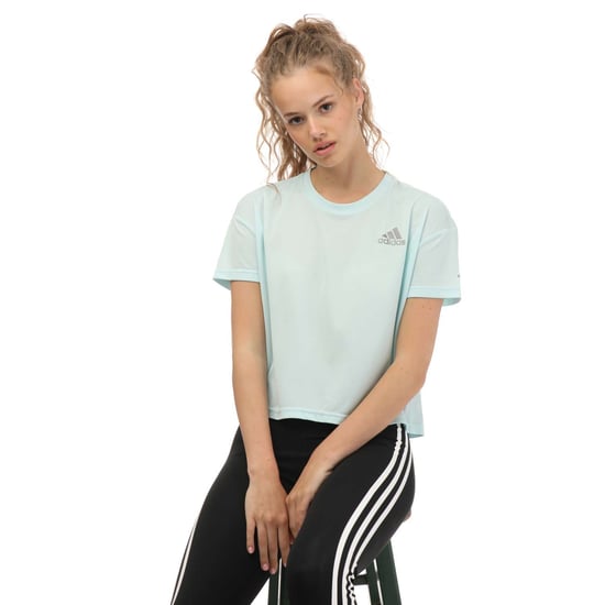 Women's adidas Fast Primeblue T-Shirt in Blue - Image 4