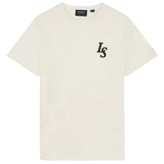 Camiseta Lyle & Scott Club Emblem Chalk - Image 1