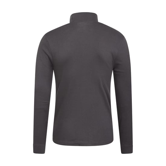 Mountain Warehouse Mens Meribel Turtle Neck Base Layer Top (Grey) - Image 2