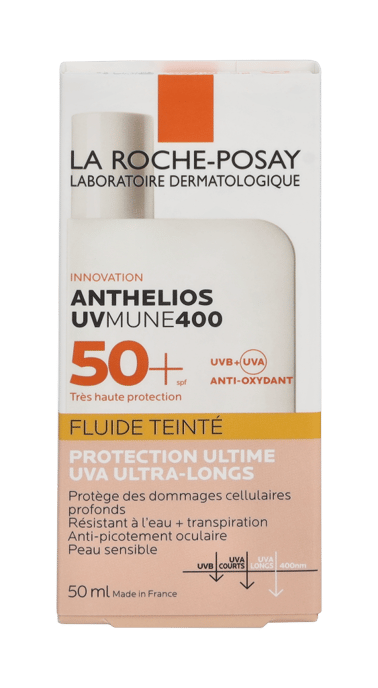 LRP Anthelios UVmune 400 Tinted Fluid SPF50+ 50 ml - Image 2