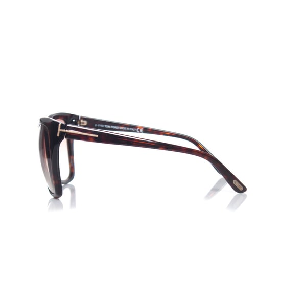 Brown oversized Carli sunglasses - Image 5