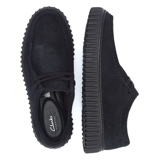 Clarks Originals Torhill Men's Black Suede Shoes - Image 6