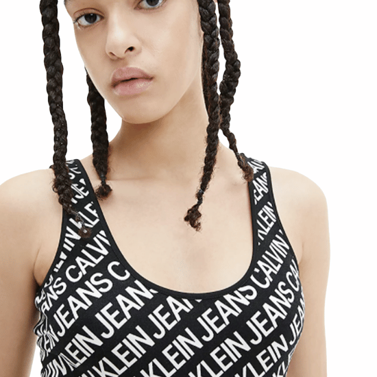 Camiseta de tirantes Calvin Klein para mujer con logotipo ilimitado - Image 2