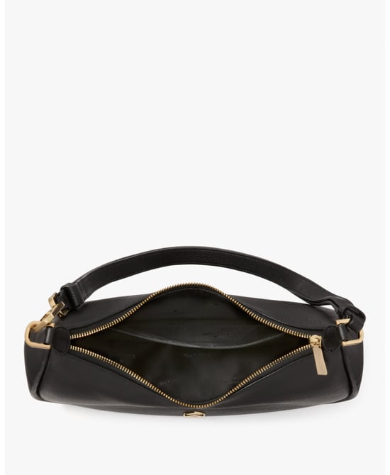 Kayla Pebbled Leather Large Shoulder Bag