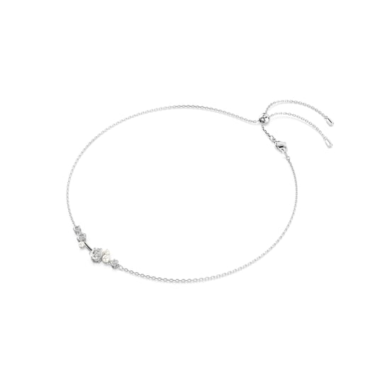 Swarovski 'Constella Bars' Women's Base Metal Necklace - Silver 5705626 - Image 2