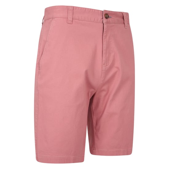 Mountain Warehouse Mens Organic Chino Shorts (Pink) - Image 2
