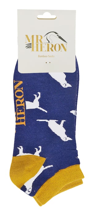Calcetines Bajos Transpirables para Hombre - Labrador (Azul Marino) - Image 2
