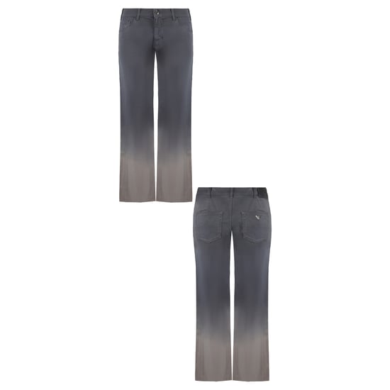 Emporio armani J33 Jeans de mujer con pierna ancha de pierna regular - Image 3
