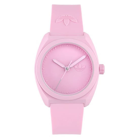 Adidas Originals Project Three Unisex's Pink Watch AOST24056 - Image 1