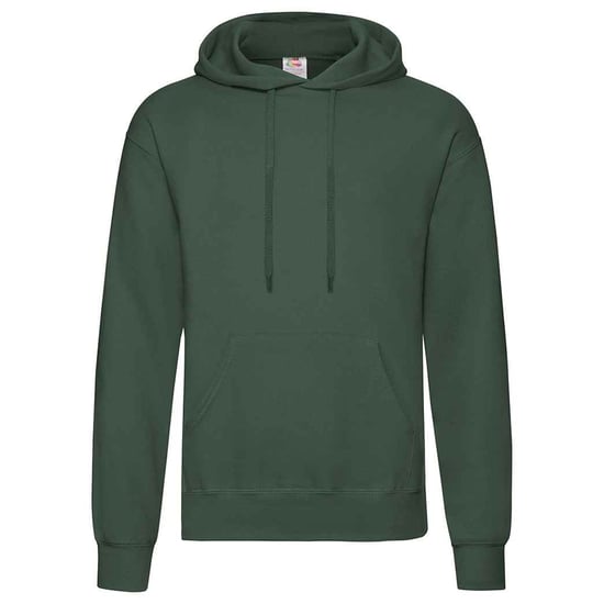 Fruit of the Loom Unisex Adult Classic Hoodie (Bottle Green) - Image 1