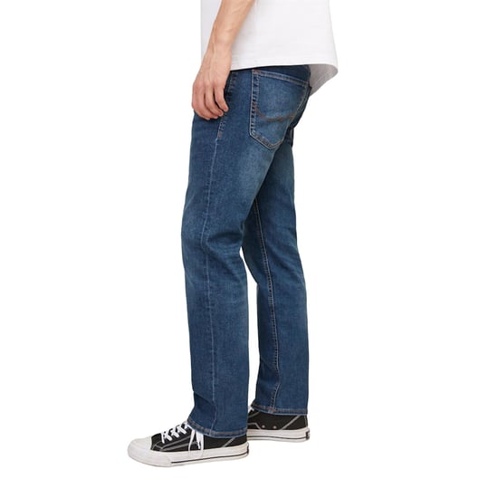Jack & Jones Men's Blue Jeans Regular Fit Casual 5-Pocket Design - Image 2