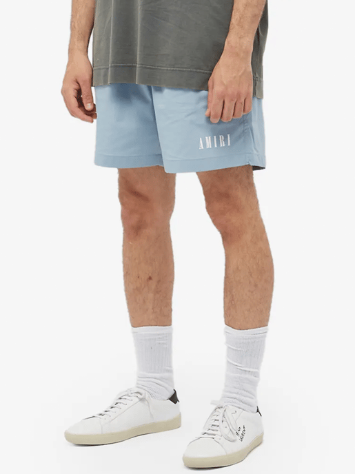 Bañador Amiri Core Logo Azul - Image 3