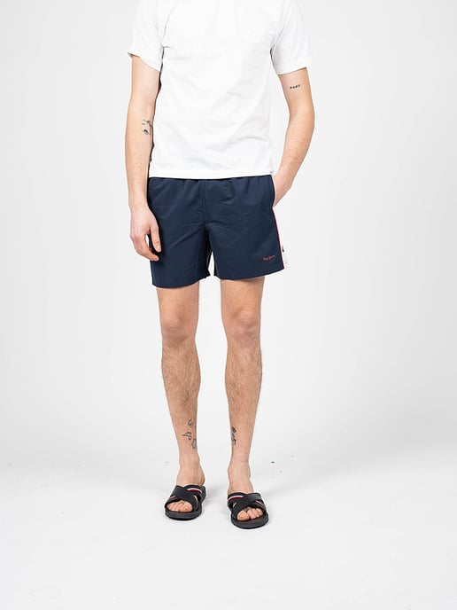 Pepe Jeans Shorts de baño Risto D del hombre rojo, azul oscuro, Violeta - Image 2