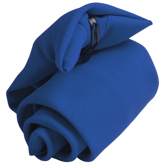 Premier Tie - Mens Plain Clip On Tie (Pack of 2) (Royal) - Image 1