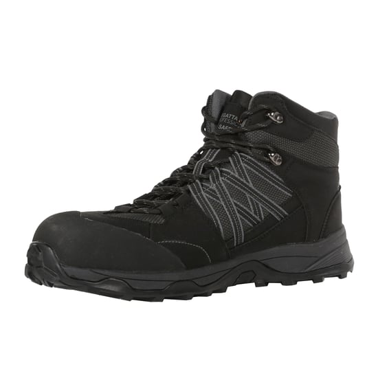 Regatta Mens Claystone Safety Boots (Black/Granite)