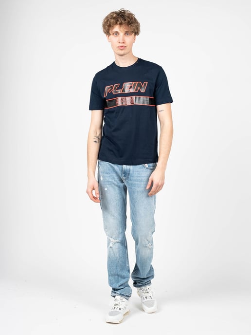 Camiseta Plein Sport para Hombre Azul - Image 1