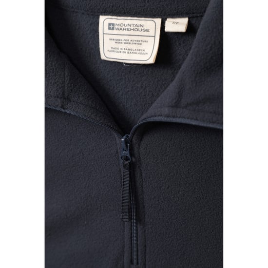 Mountain Warehouse Womens/Ladies Camber II Fleece Top (Dark Blue)