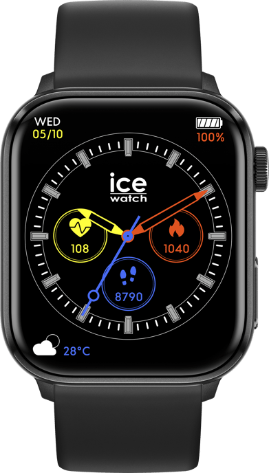 Ice Watch Ice Smart 2.0 - Black Unisex's Black Watch 022535 - Image 1