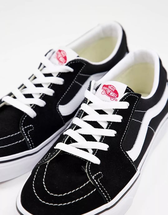 Zapatillas Vans Sk8-Low para mujer en negro - Image 2