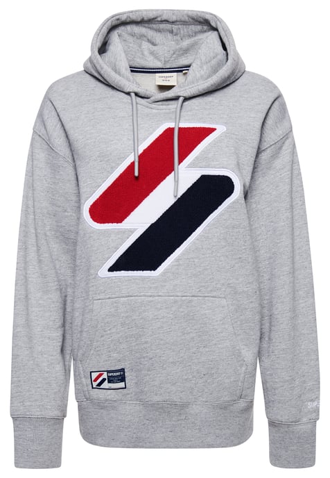 Sudadera Oversized con Capucha de Chenilla de Logo Code de Superdry - Image 6