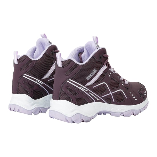 Regatta Childrens/Kids Vendeavour Walking Boots (Deep Plum/Lilac Frost) - Image 2