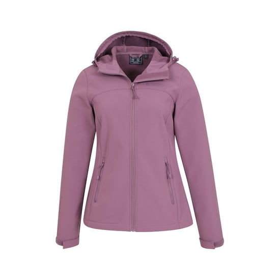 Mountain Warehouse Womens/Ladies Exodus Breathable Soft Shell Jacket (Dusky Purple)