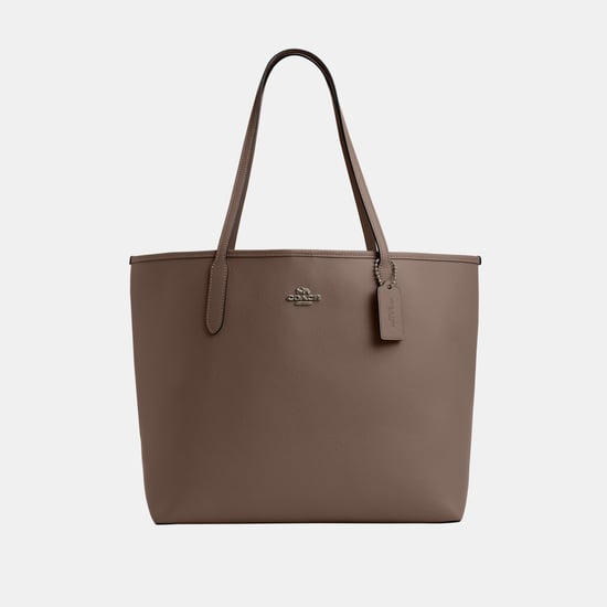 City Tote in Double Face Leather Bag - Image 1