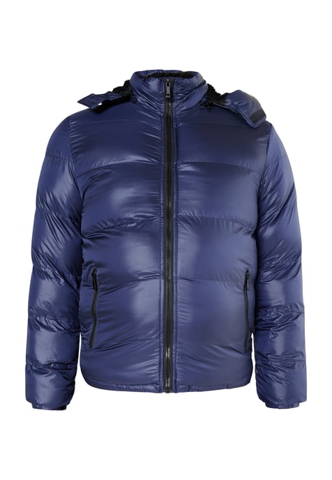 Mo Padded quilted jacket Men marine - Image 1