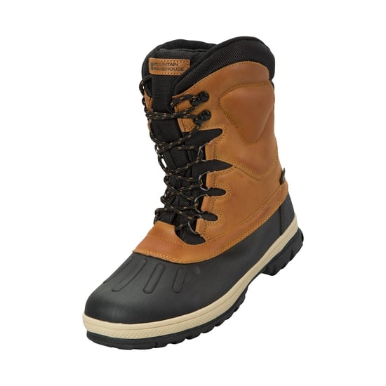 Mountain Warehouse Mens Arctic Thermal Snow Boots (Brown) - Image 1