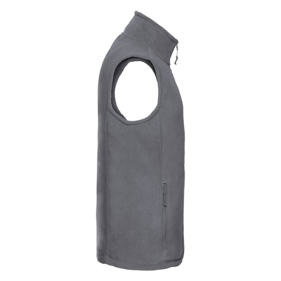 Russell Mens Fleece Outdoor Gilet (Convoy Grey Solid) - Image 3