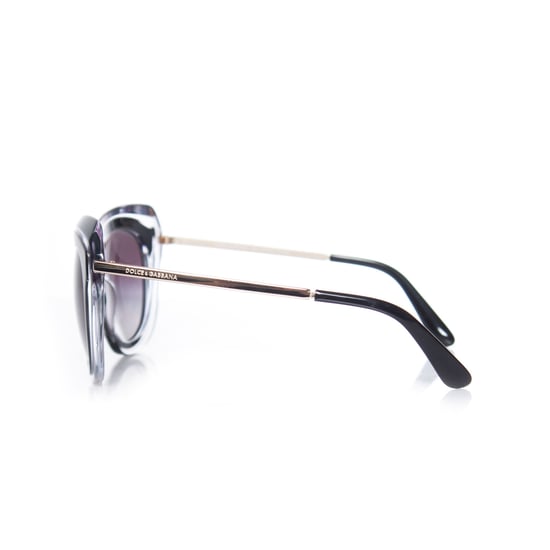 Oversized Black on transparent sunglasses - Image 5
