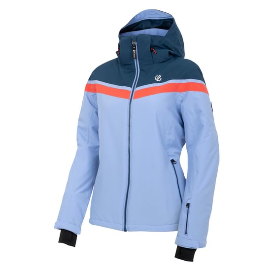 Dare 2B Womens/Ladies Flurry Ski Jacket (Hydrangea Blue/Red Sky) - Image 3
