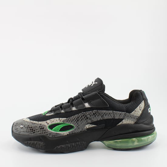 Puma Cell Venom Animal Kingdom Black Textile Mens Lace Up Trainers 371786 02