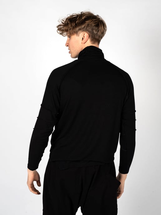 Jersey La Haine Inside Us LM039 Hombre Negro - Image 3