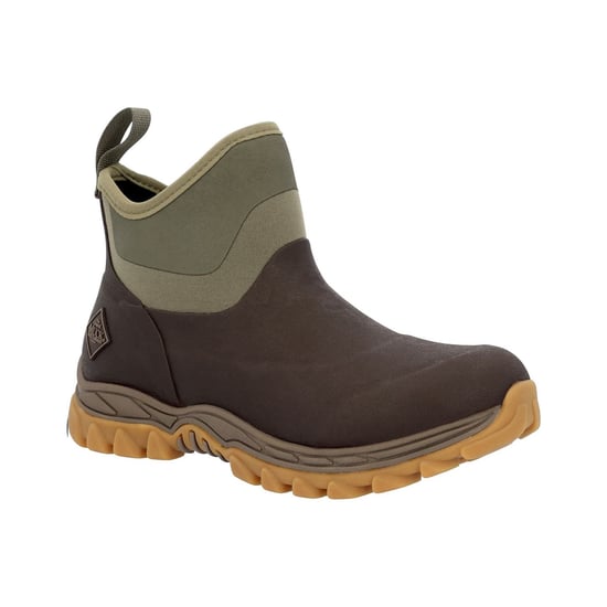 Muck Boots Arctic Sport II Rubber Dark Brown/Olive Wellington Boots - Image 1